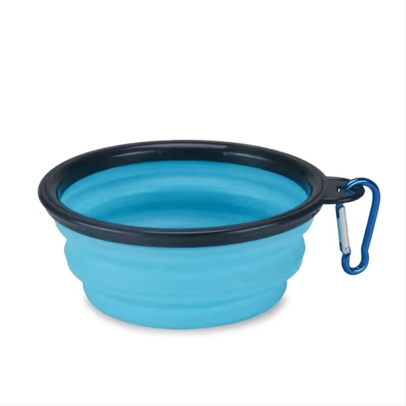 Portable Silicone Pet Food Bowl