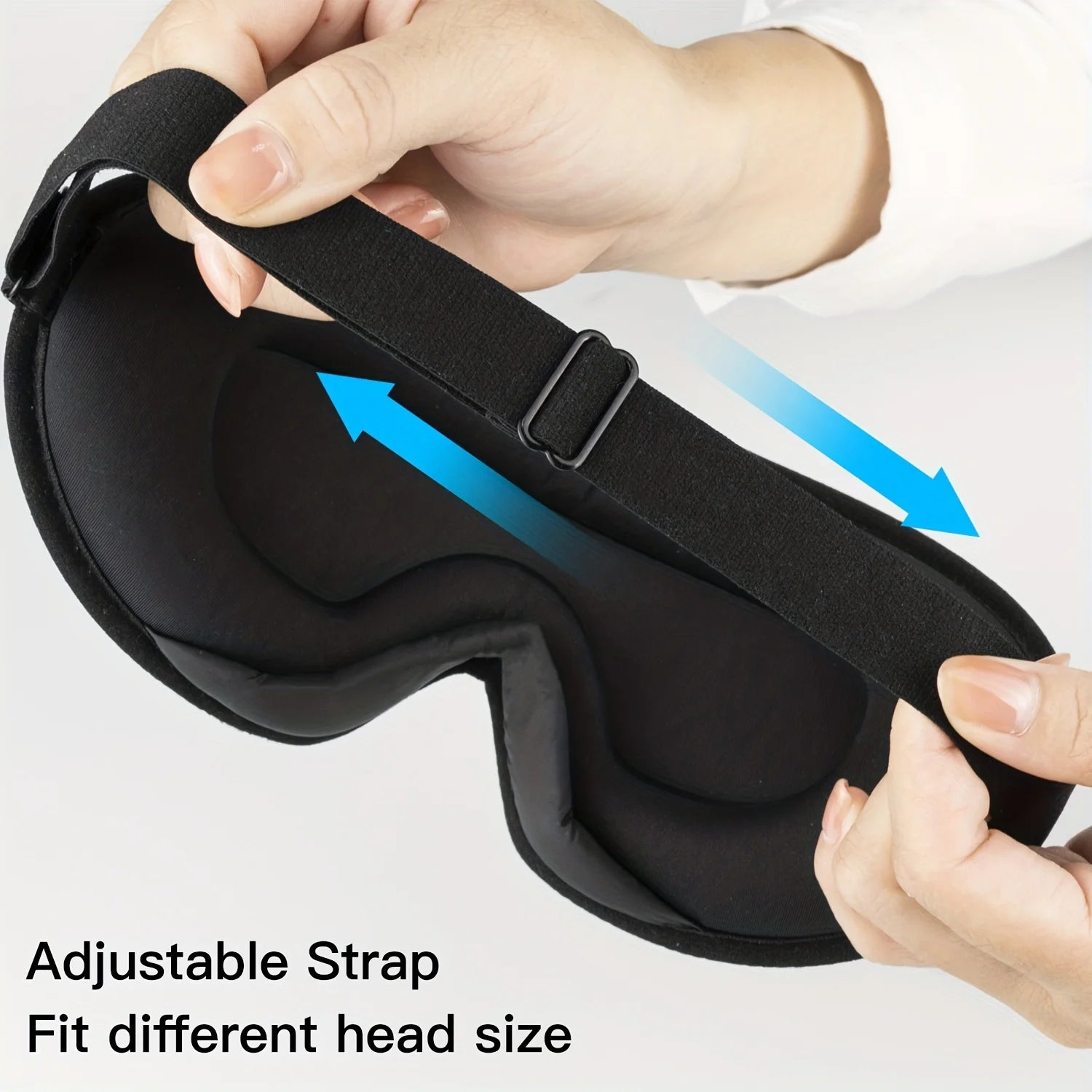 3D Sleep Mask with Noise Ear Plugs