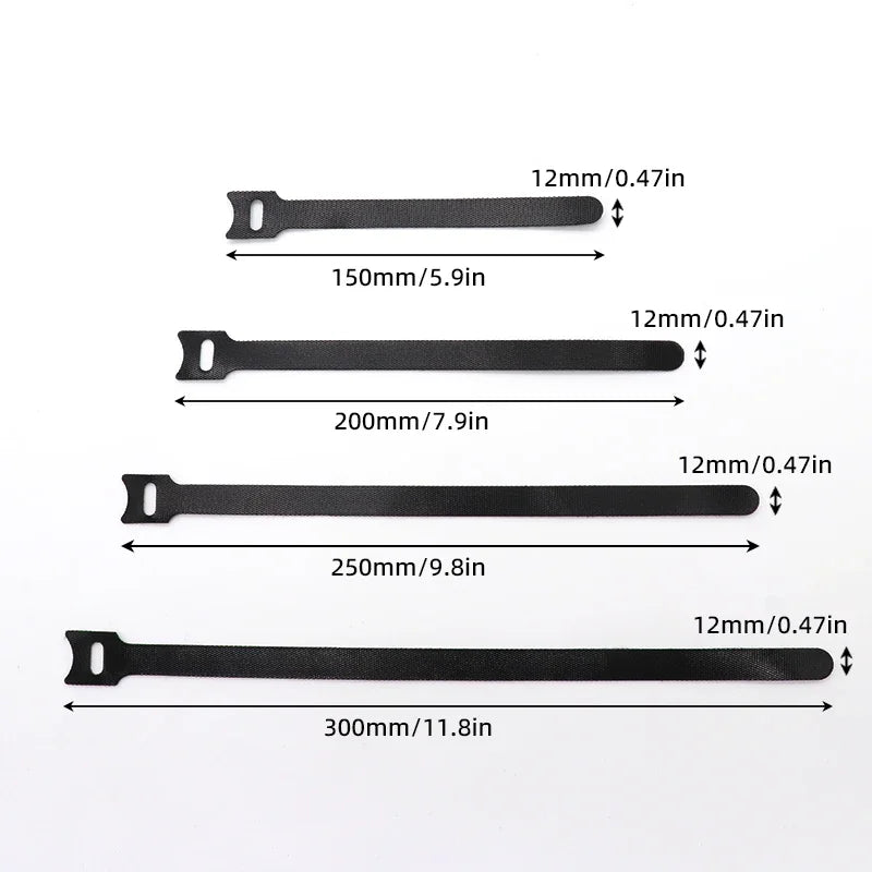 Releasable Cable Ties Wire Organizer