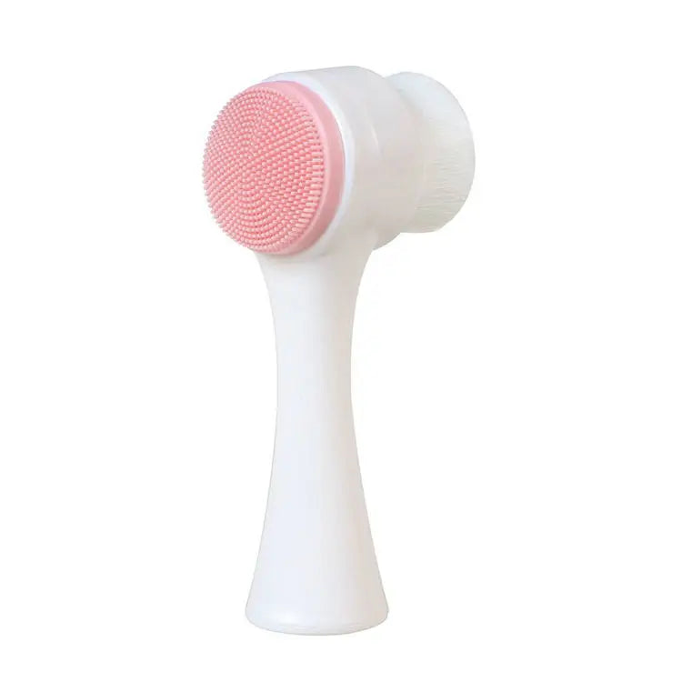 Double Silicone Facial Cleansing Brush