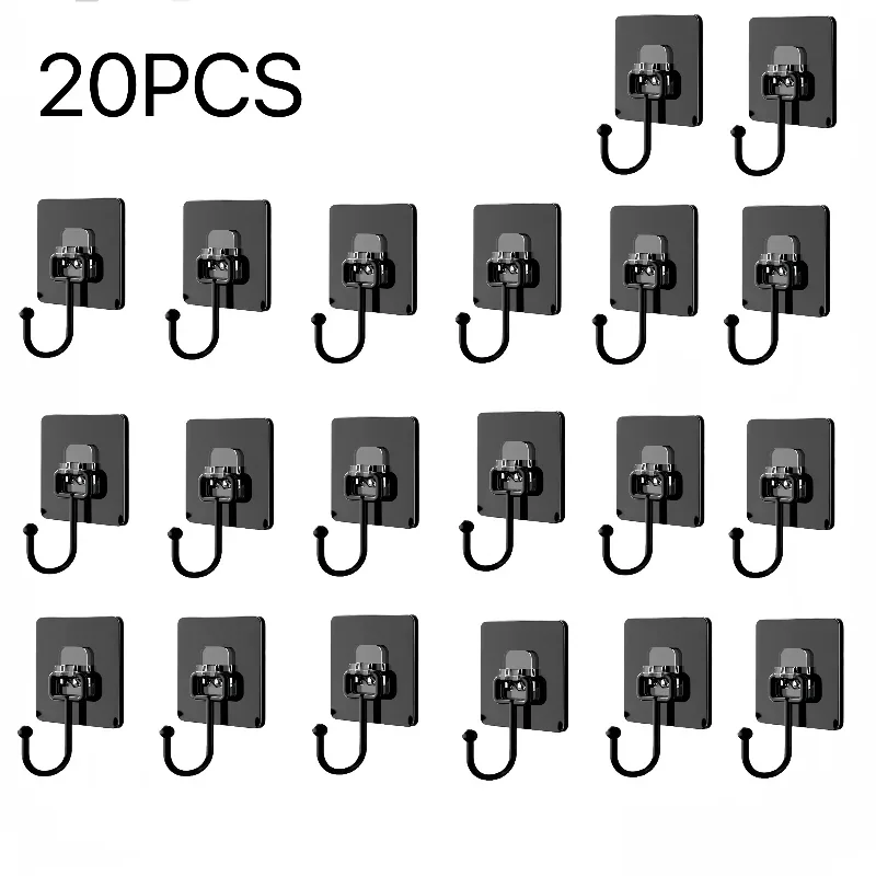 Heavy Duty Waterproof Adhesive Wall Hooks