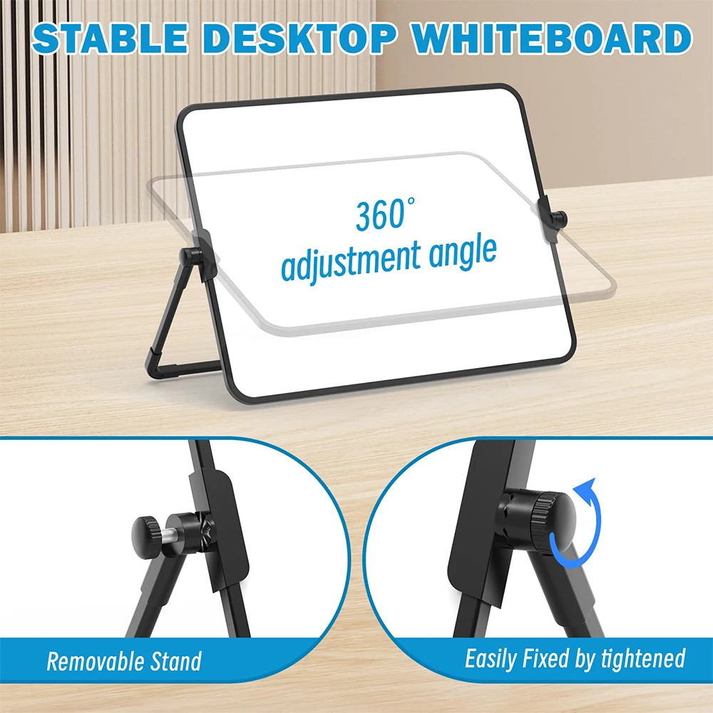 Dry Erase White Board with Stand