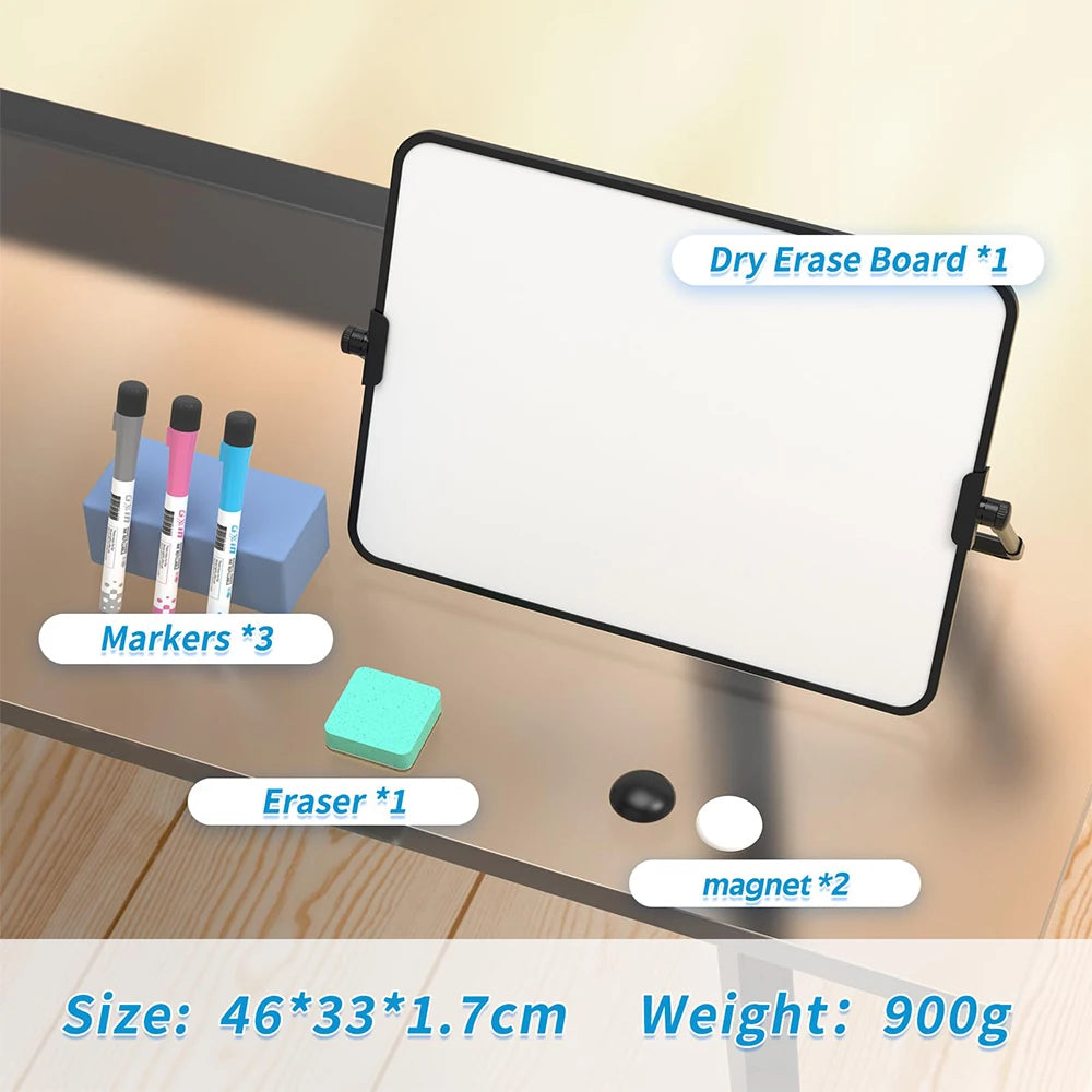 Dry Erase White Board with Stand