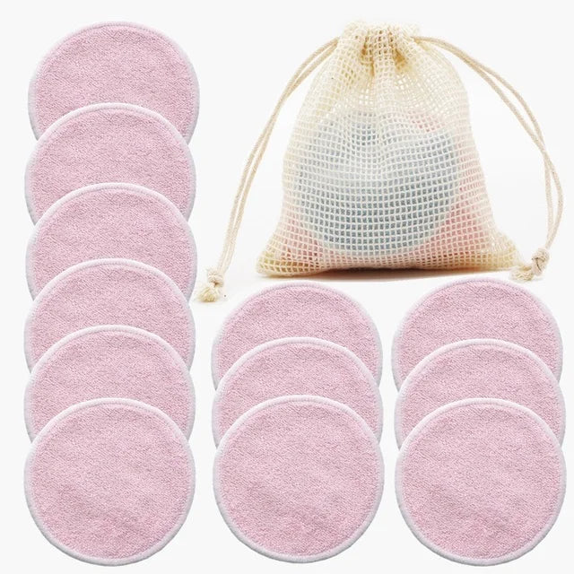 Washable Cotton Rounds for Skin Care