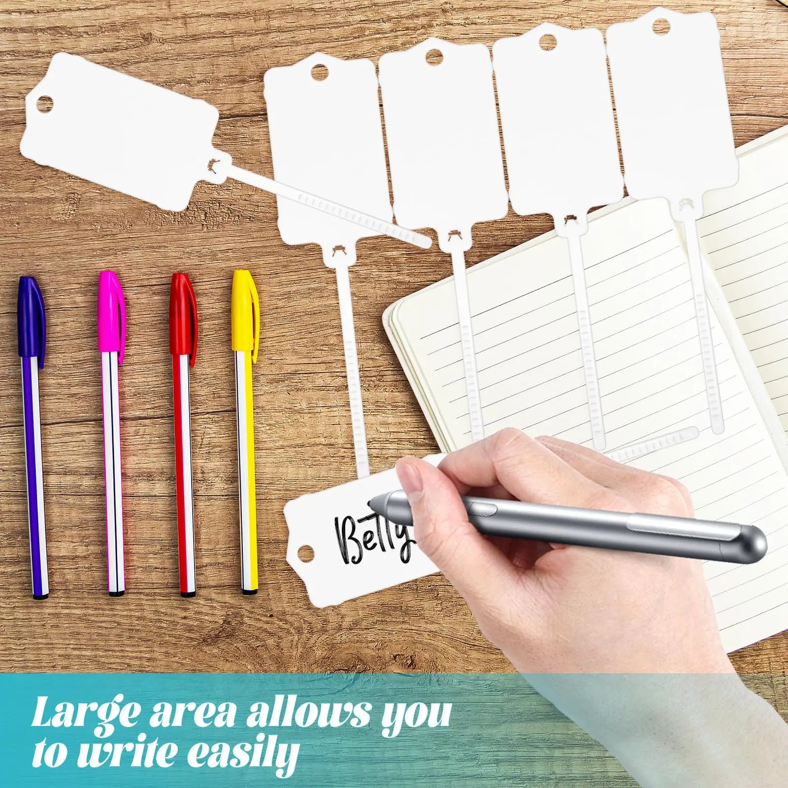 Reusable Plastic Hang Tags