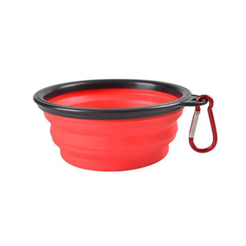 Portable Silicone Pet Food Bowl