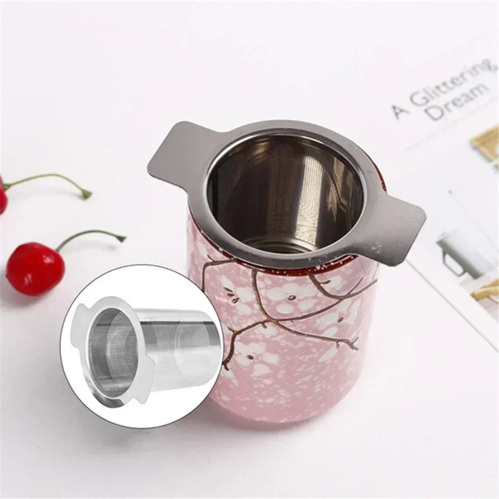 Infuser Stainless Steel Double Handle With Lid