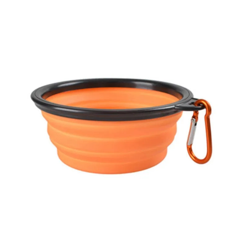 Portable Silicone Pet Food Bowl