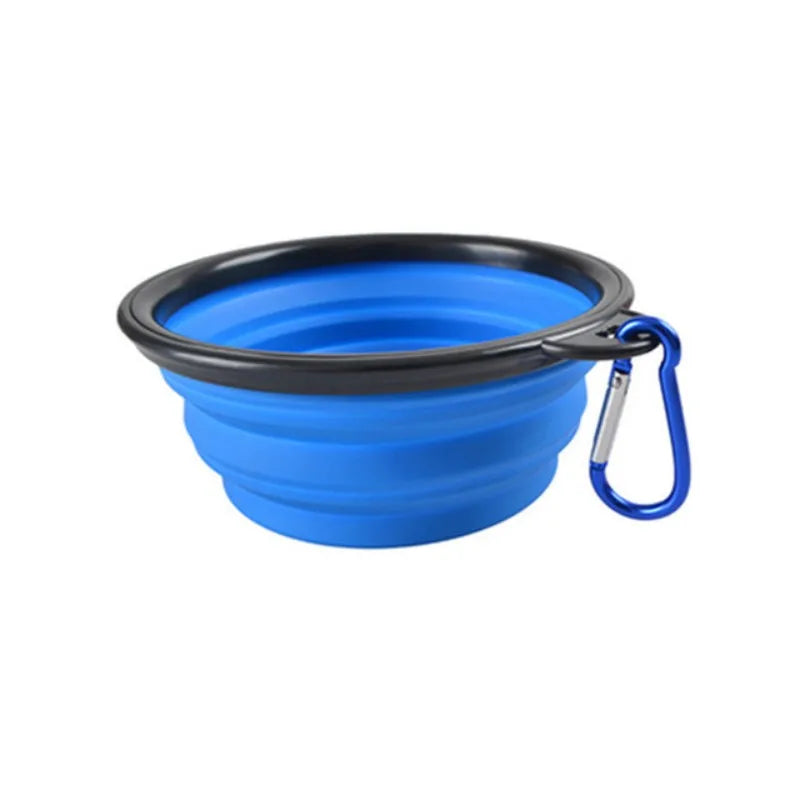 Portable Silicone Pet Food Bowl