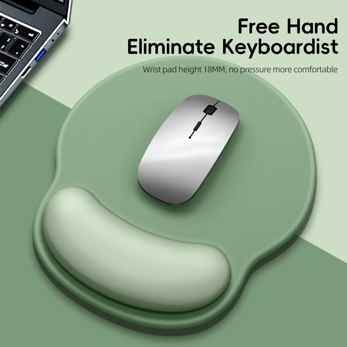 Mouse Pad with Wrist Support