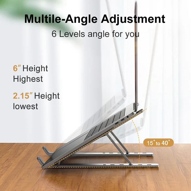 Adjustable Foldable Laptop Stand