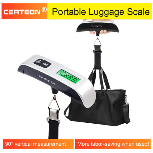 Battery Powered Travel Baggage Weighing Tool