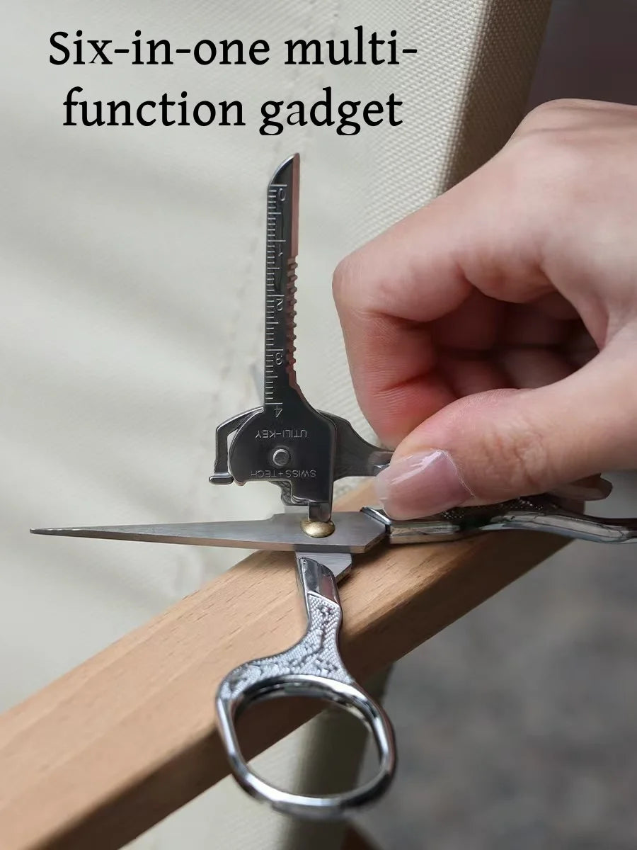 Multi-Function Folding Tool Keychain