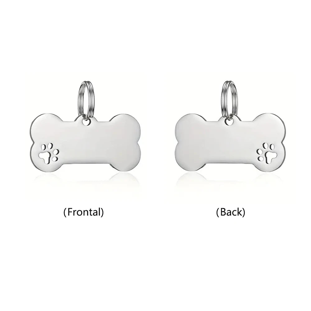 Customized Personalized Pet ID Tag Keychain