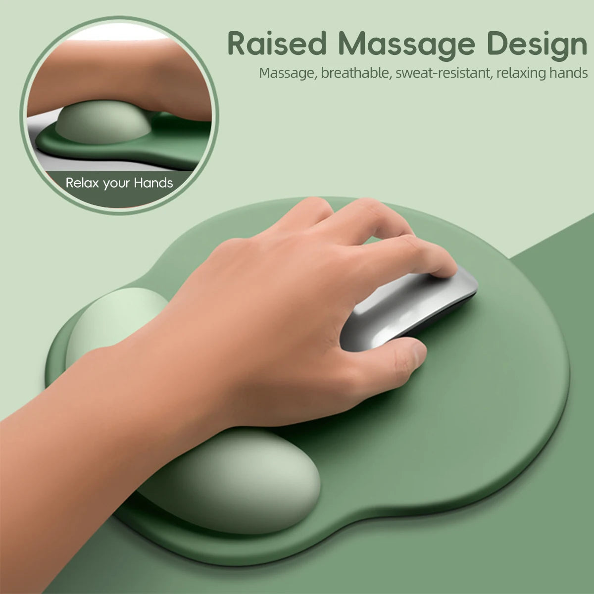 Mouse Pad with Wrist Support