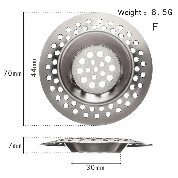 Kitchen Sink Stainless Steel Mesh Strainer