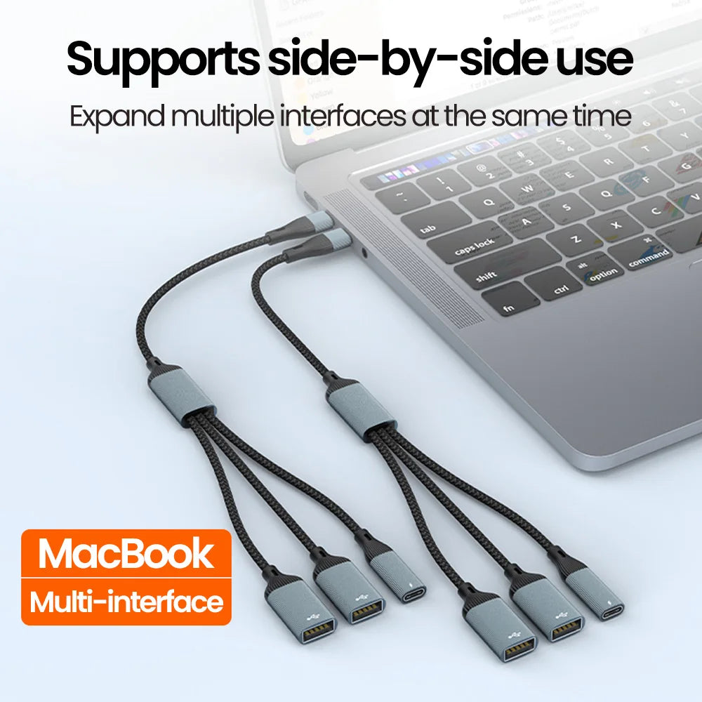 Multi-Port Adapter Cable USB-C