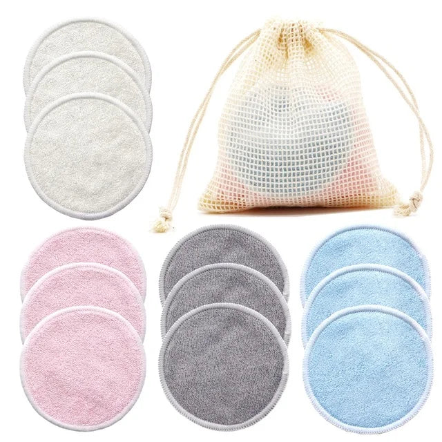 Washable Cotton Rounds for Skin Care