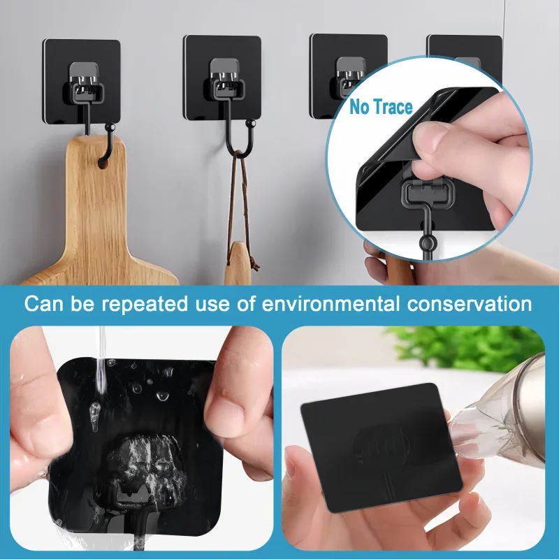 Heavy Duty Waterproof Adhesive Wall Hooks