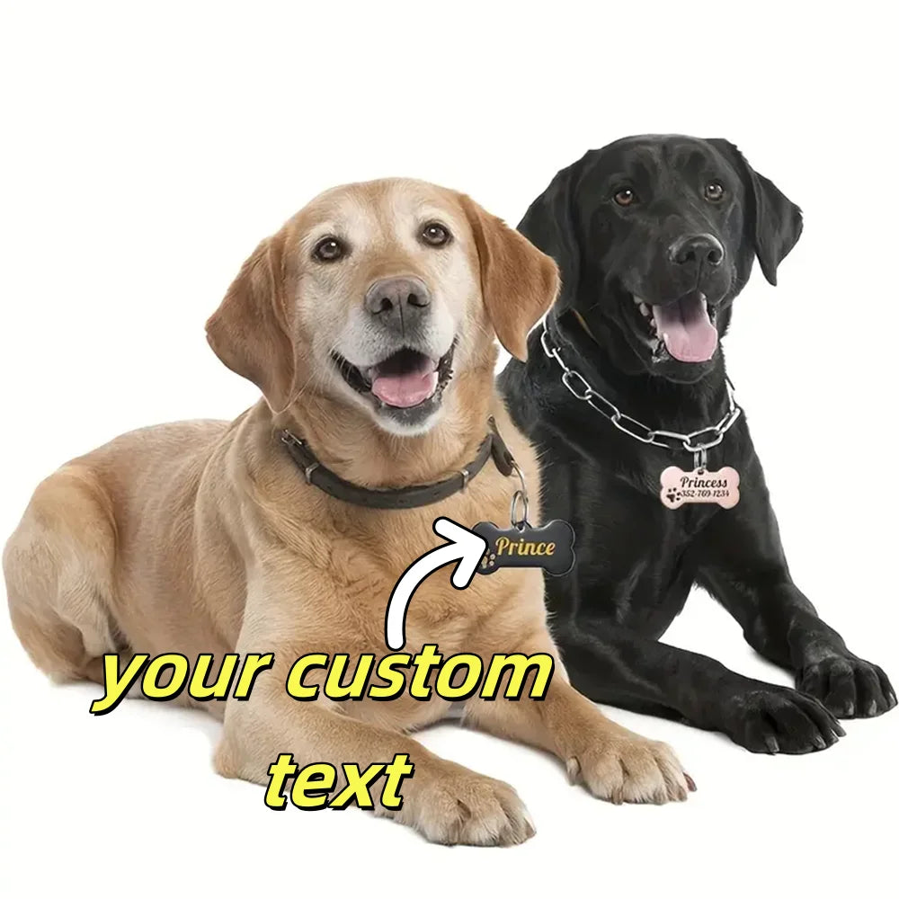 Customized Personalized Pet ID Tag Keychain