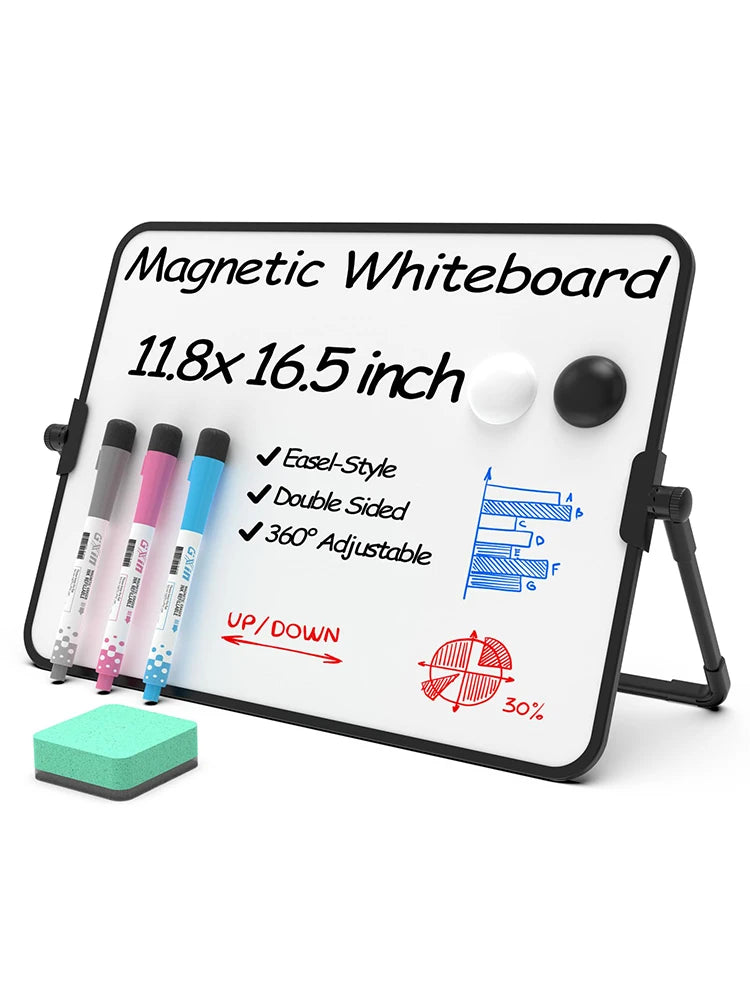 Dry Erase White Board with Stand