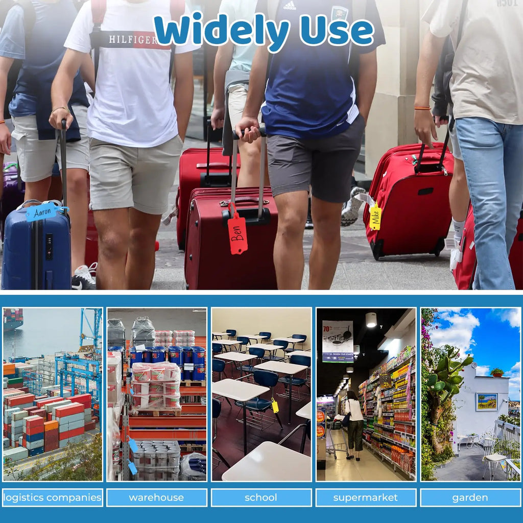 Reusable Plastic Hang Tags