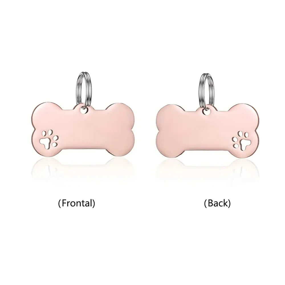 Customized Personalized Pet ID Tag Keychain