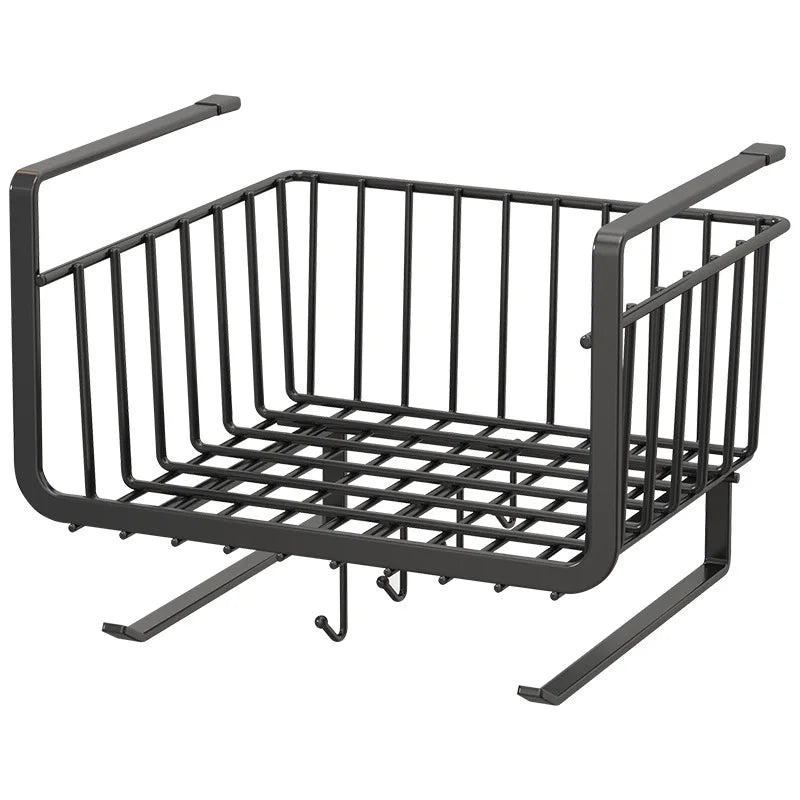 Under Cabinet Hanging Basket Storage Shelf