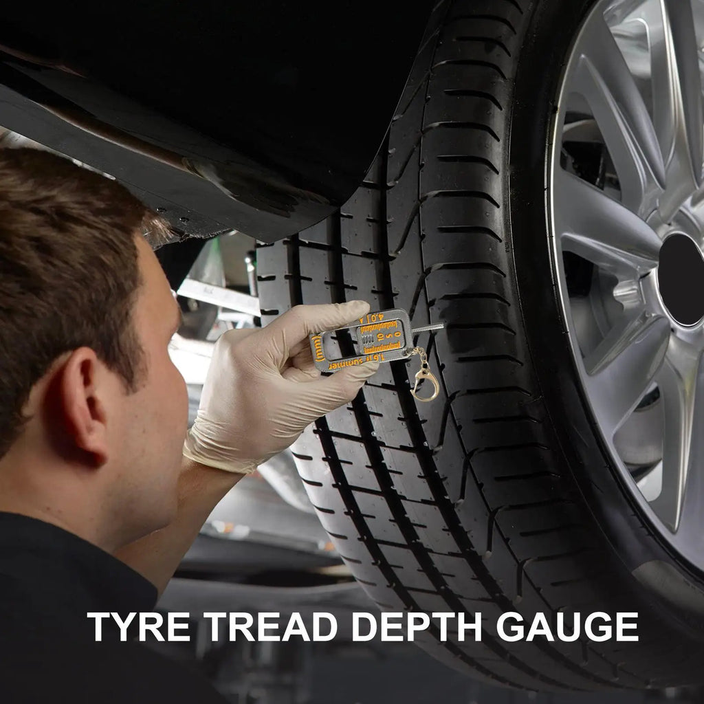 Tire Tread Depth Gauge Keychain