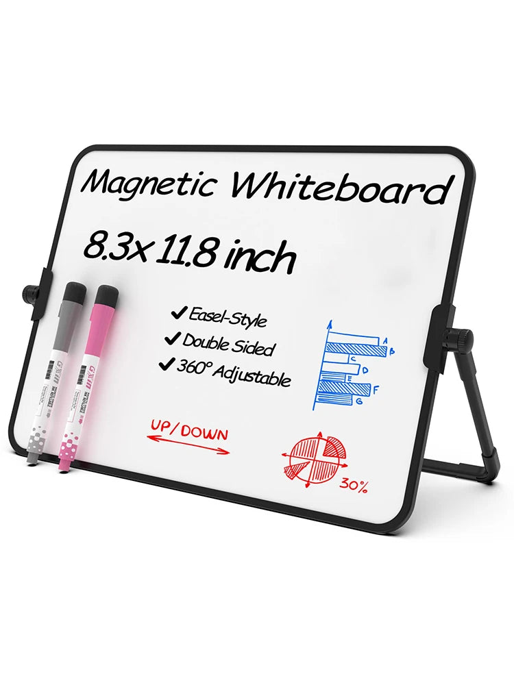 Dry Erase White Board with Stand