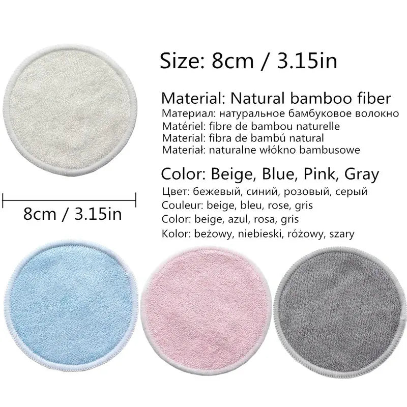 Washable Cotton Rounds for Skin Care