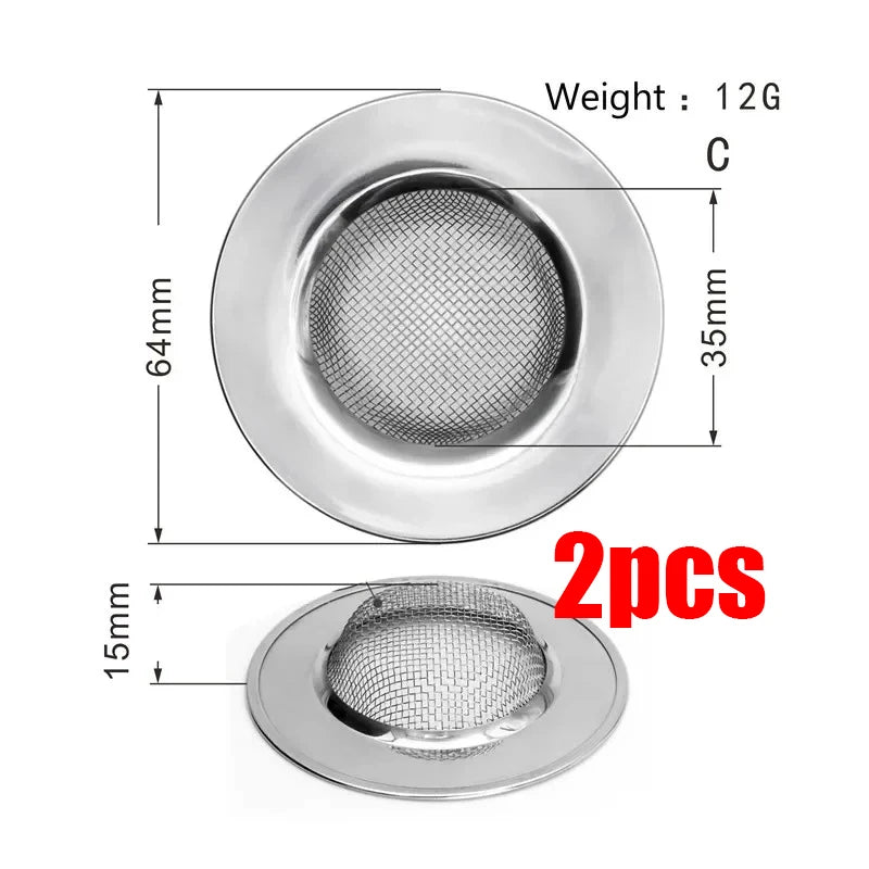 Kitchen Sink Stainless Steel Mesh Strainer
