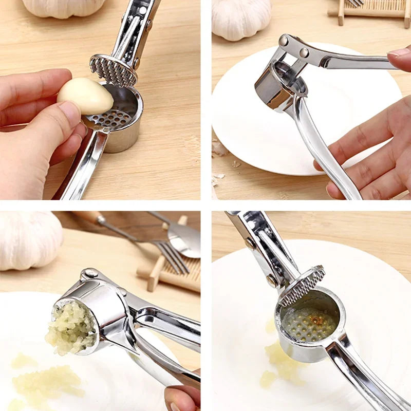 Stainless Steel Garlic Press