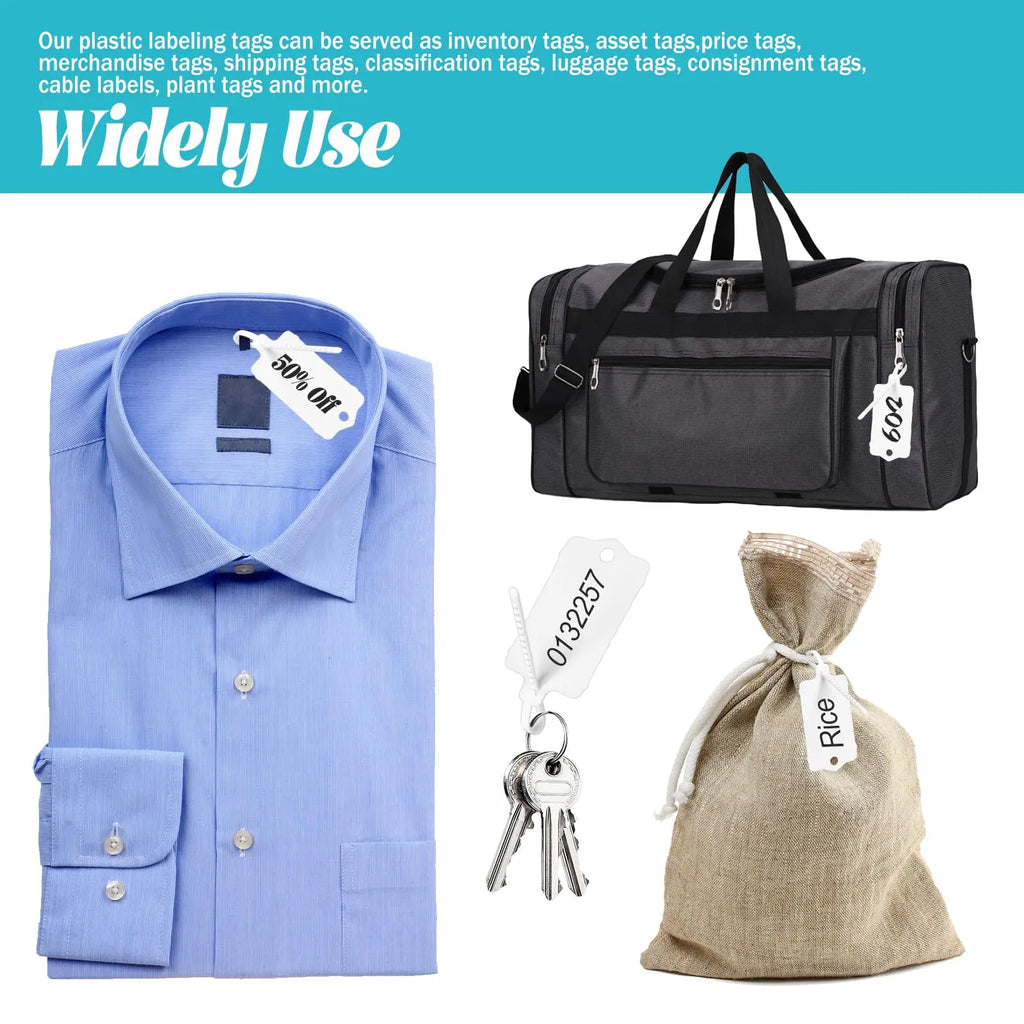 Reusable Plastic Hang Tags