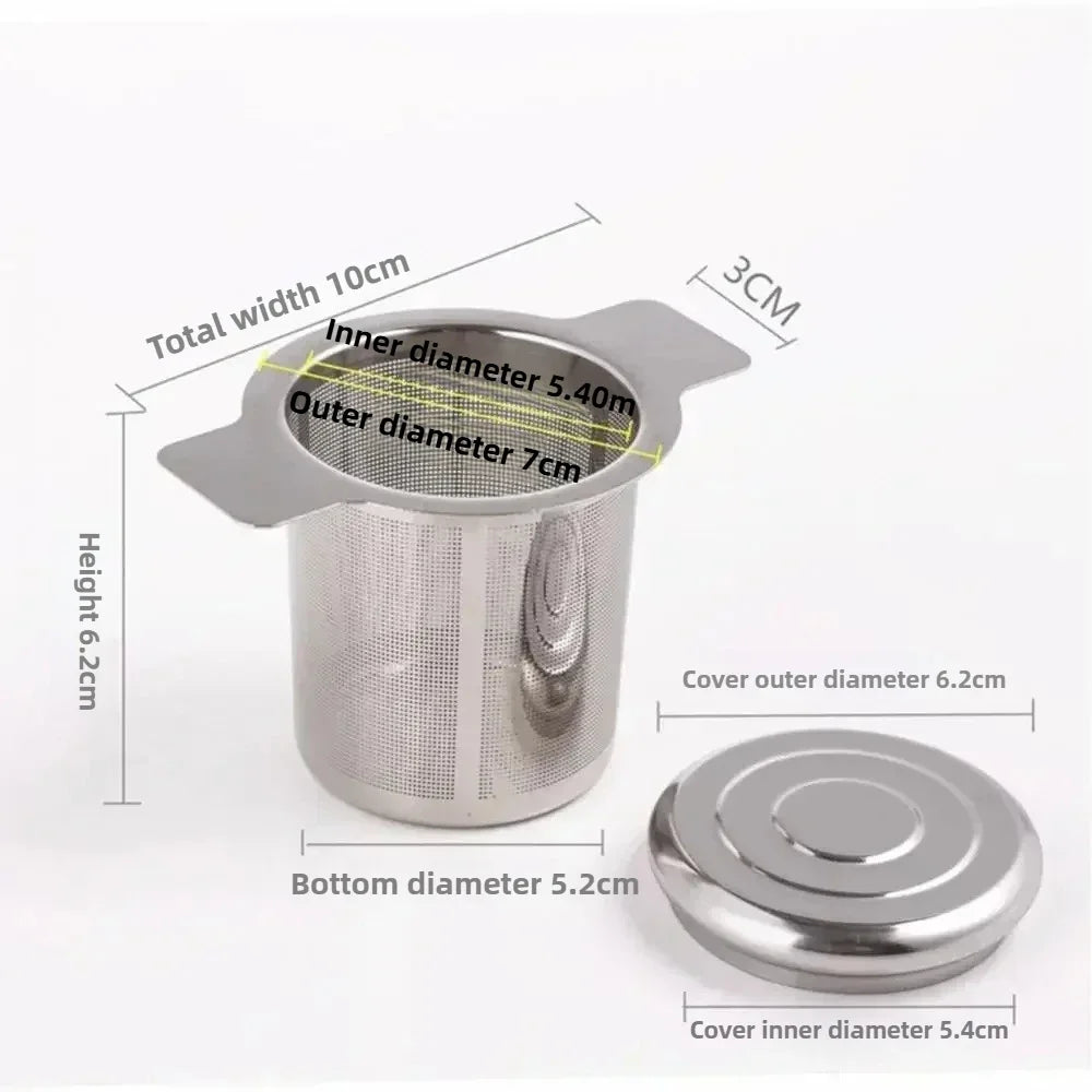 Infuser Stainless Steel Double Handle With Lid