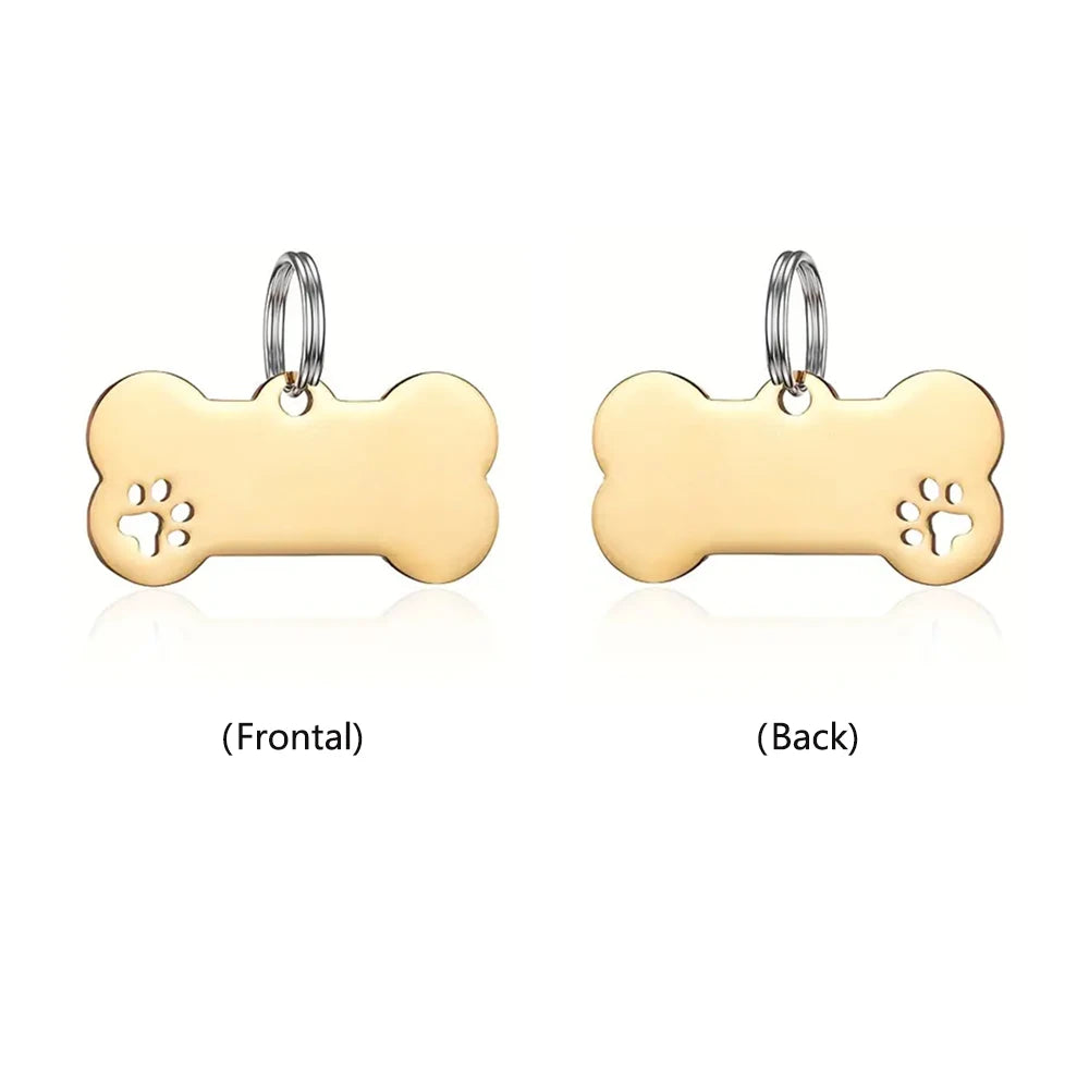 Customized Personalized Pet ID Tag Keychain