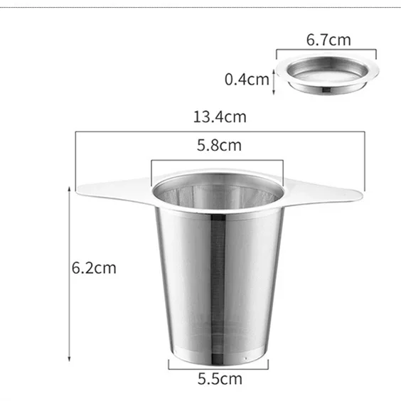 Infuser Stainless Steel Double Handle With Lid
