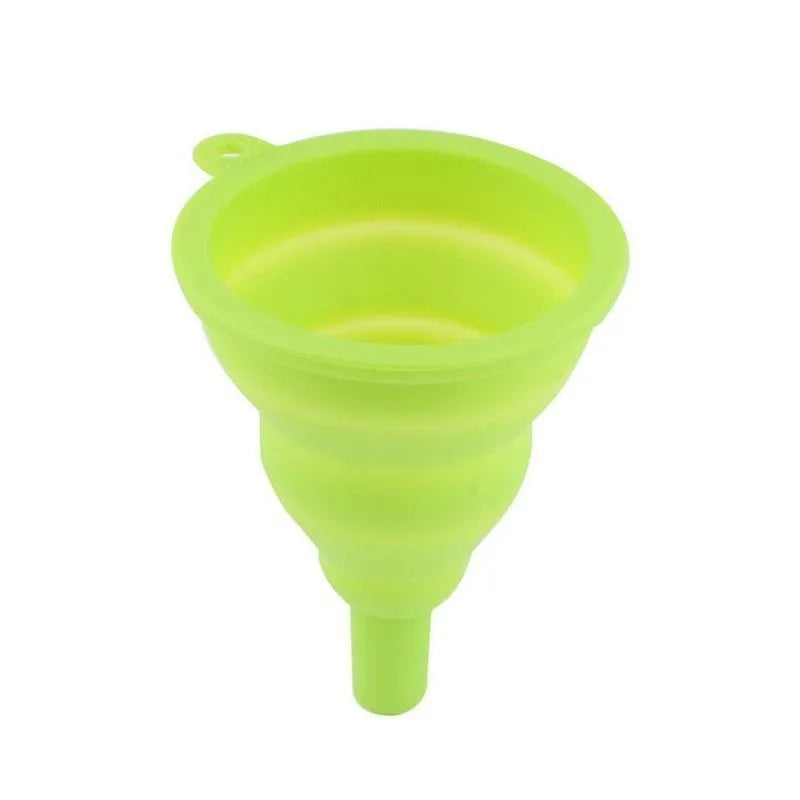 Mini Silicone Gel Foldable Collapsible Funnel